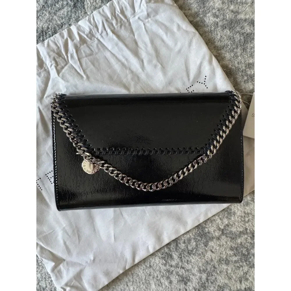 Stella McCartney Fabella Crinkle Faux Leather Crossbody Bag – NWT - Picture 11 of 11